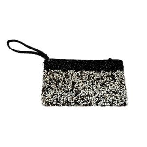 Beaded Clutch Evening Purse Wristlet 5”x8”